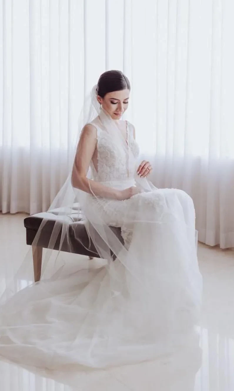Photo of the real bride
