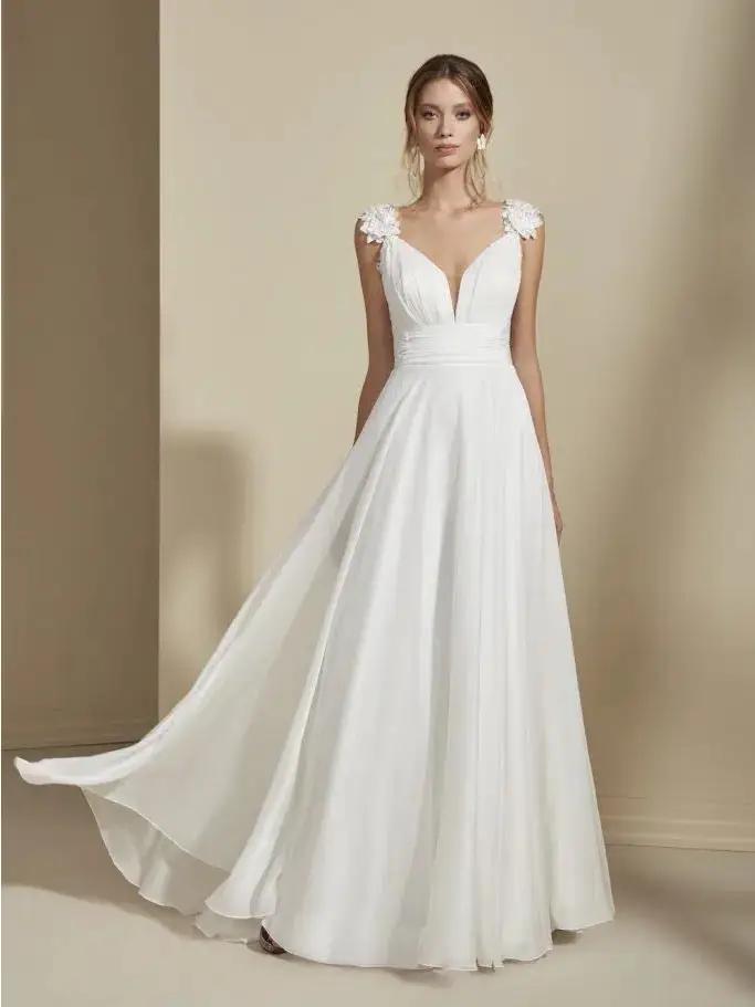Simple Wedding Dress 3 Desktop