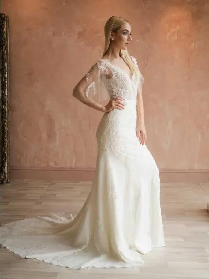 Long Sleeve Lace Wedding Dress 1 Mobile