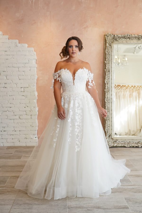 Plus Size Wedding Dress D2405