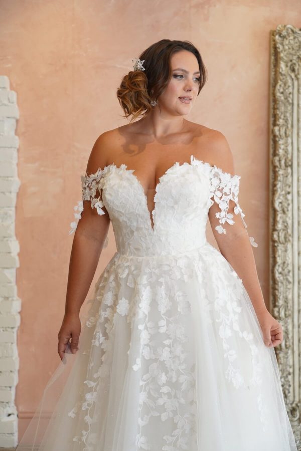 Plus Size Wedding Dress D2405