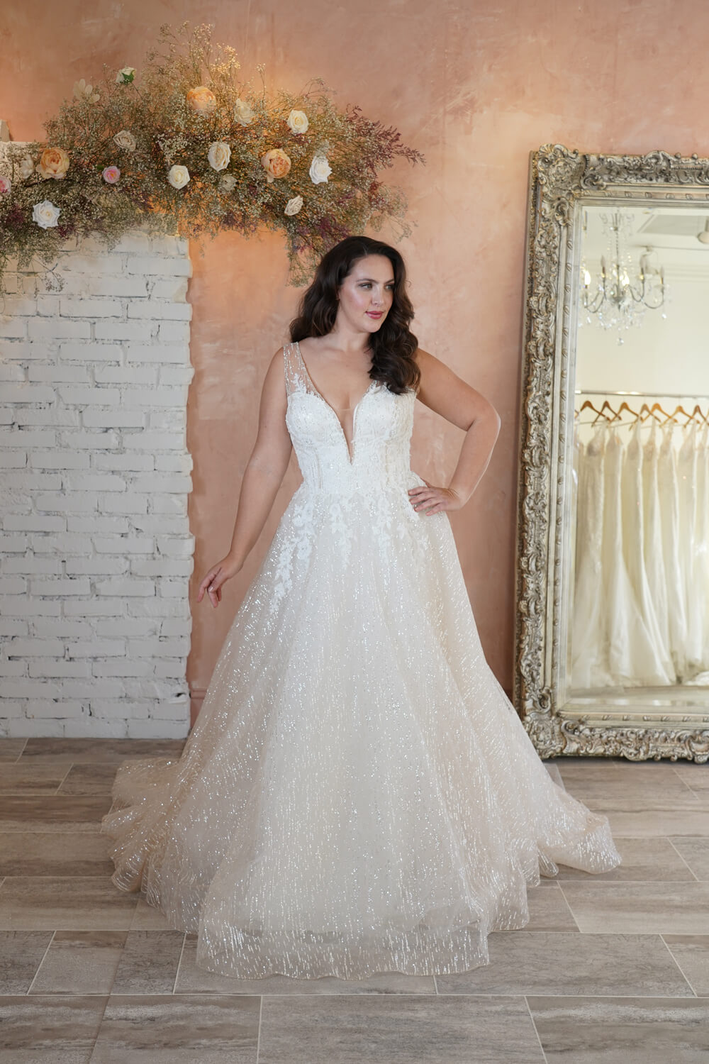 Plus Size Wedding Dress D2599-2